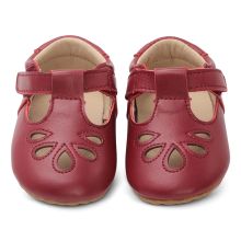 Klassische T-Bar Lauflernschuhe - 'Emily' Rot