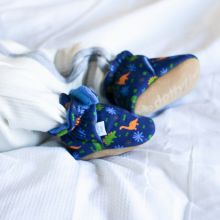 Babyhausschuhe – Dinosaurier