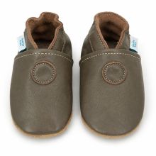 Graue Krabbelschuhe