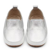 Silber Lauflernschuhe - Shimmy Shoes