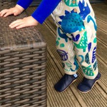 Einfach nur marineblau