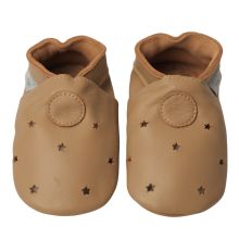 Mokka-Sterne Krabbelschuhe