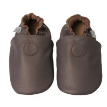 Schlichte graue Schuhe mit Gummisohle