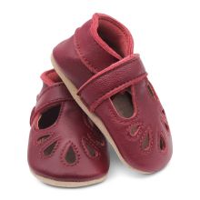 T-bar Schuhe für Mädchen - burgund
