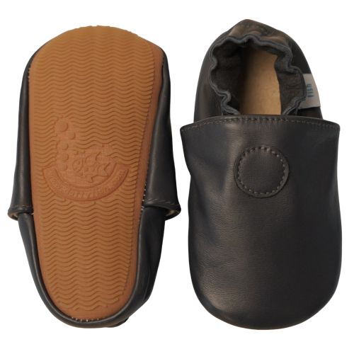 Schlichte marineblau Schuhe mit Gummisohle