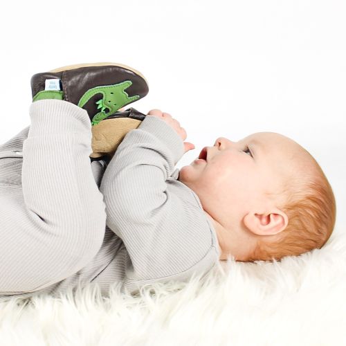 Jake der Dinosaurier Schuhe mit weicher Sohle