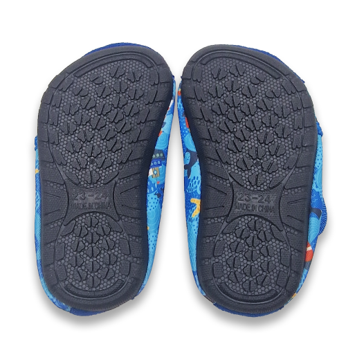Schiff Ahoi Blaues Schiff-Schwimmschuhe