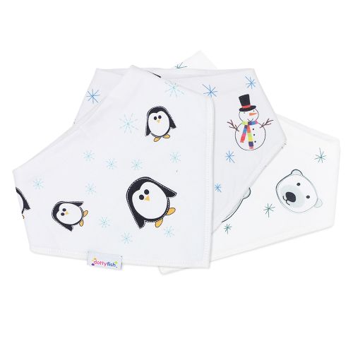 Festliche Freunde Sabberlätzchen - 3er-Pack