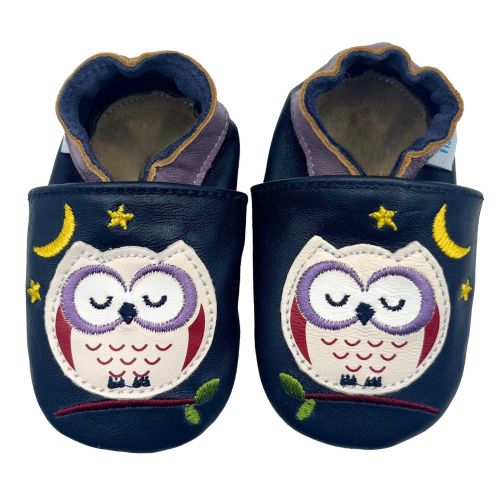 Anya die Eule Schuhe mit weicher Sohle