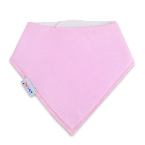 Rosa & Rote Sabberlätzchen - 3er-Pack