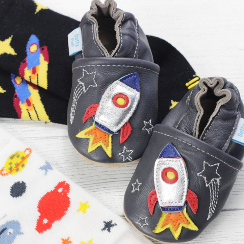 Weltraumrakete Schuhe mit weicher Sohle