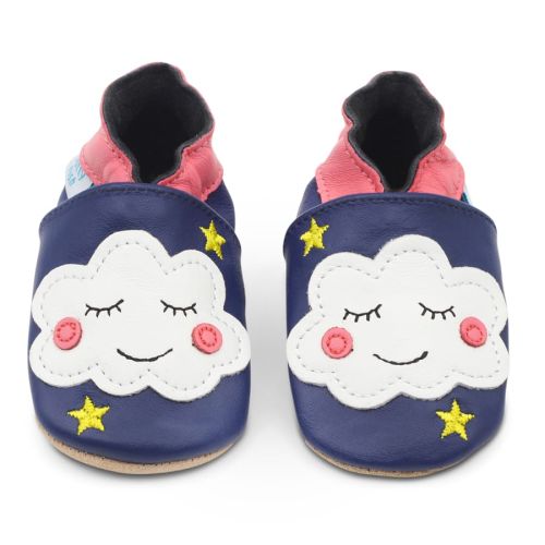 Dotty Fish Sweet Dreams Cloud soft leather baby and toddler shoes 