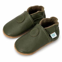 Khakigrüne Krabbelschuhe
