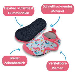 Milly die Meerjungfrau Schwimmschuhe