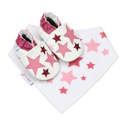 Rosa Sterne Mini-Geschenkset