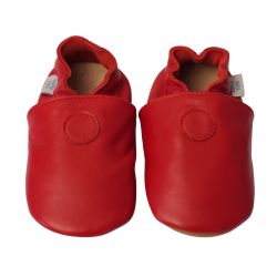 Schlichte rot Schuhe mit Gummisohle