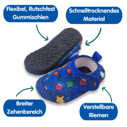 Unter dem Meer Schwimmschuhe