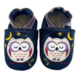 Anya die Eule Schuhe mit weicher Sohle