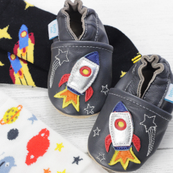 Weltraumrakete Schuhe mit weicher Sohle