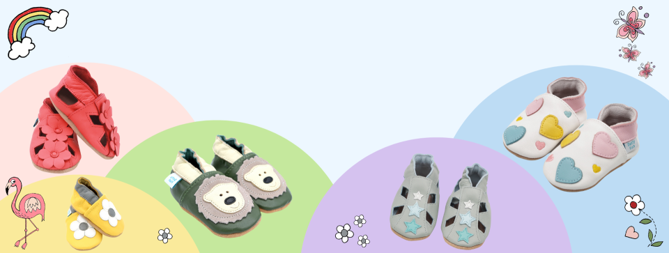 Sommer Krabbelschuhe von Dotty Fish