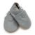 Graue Lederschuhe für Babys und Kleinkinder von Dotty Fish für Jungen und Mädchen