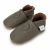 Graue Krabbelschuhe