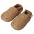 Mokka-Sterne Schuhe mit Gummisohle