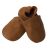 Schlichte hellbraune Schuhe mit weicher Sohle