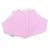 Dotty Fish Baumwoll-Bandana-Lätzchen – 3er-Pack - Blassrosa