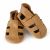 Hellbraune Sandalen