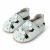 Blau mit Blumen Sandalen