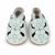 Blau mit Blumen Sandalen
